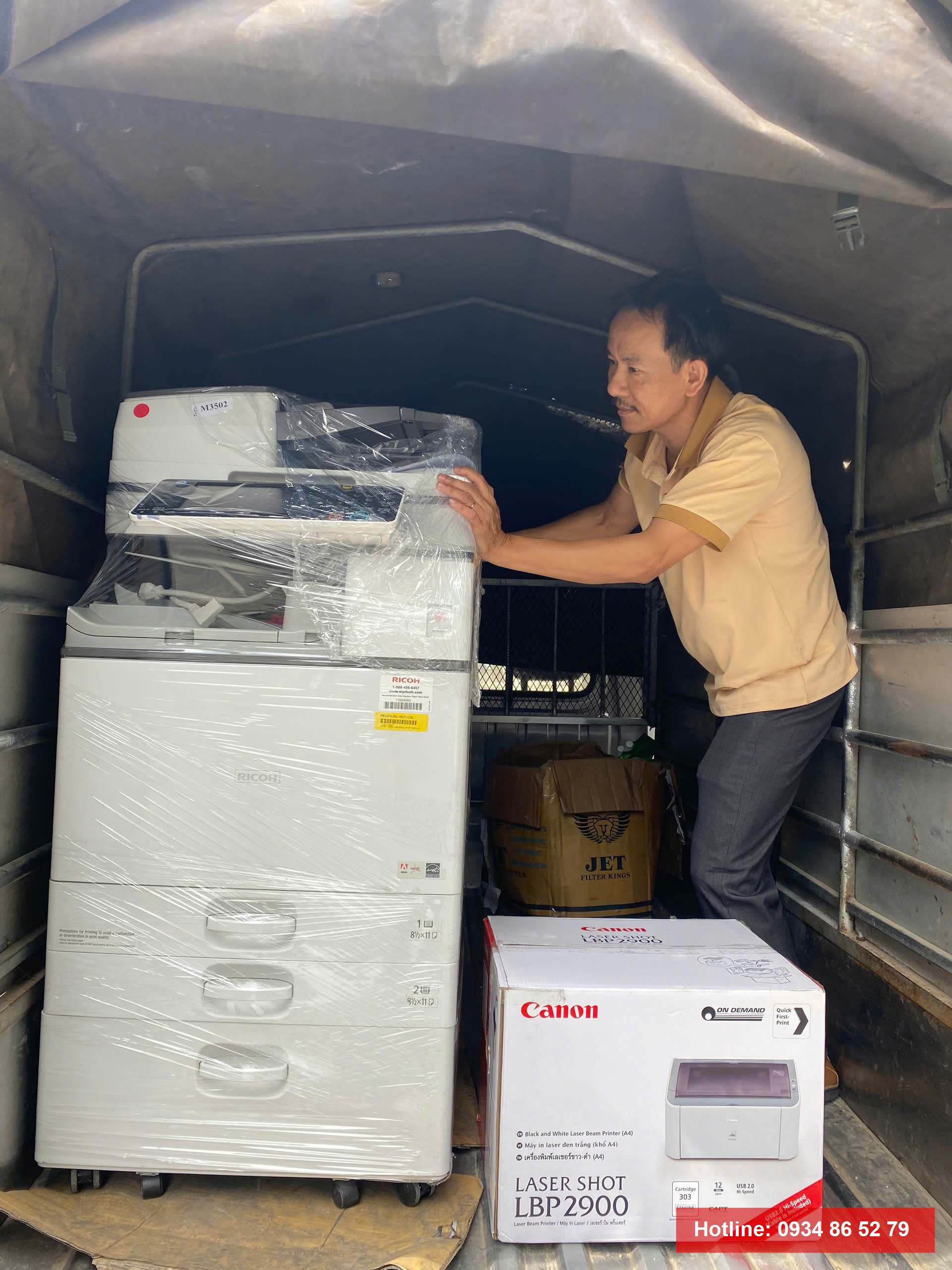 Kỹ thuật vận chuyển máy photocopy đến văn phòng Hải Châu