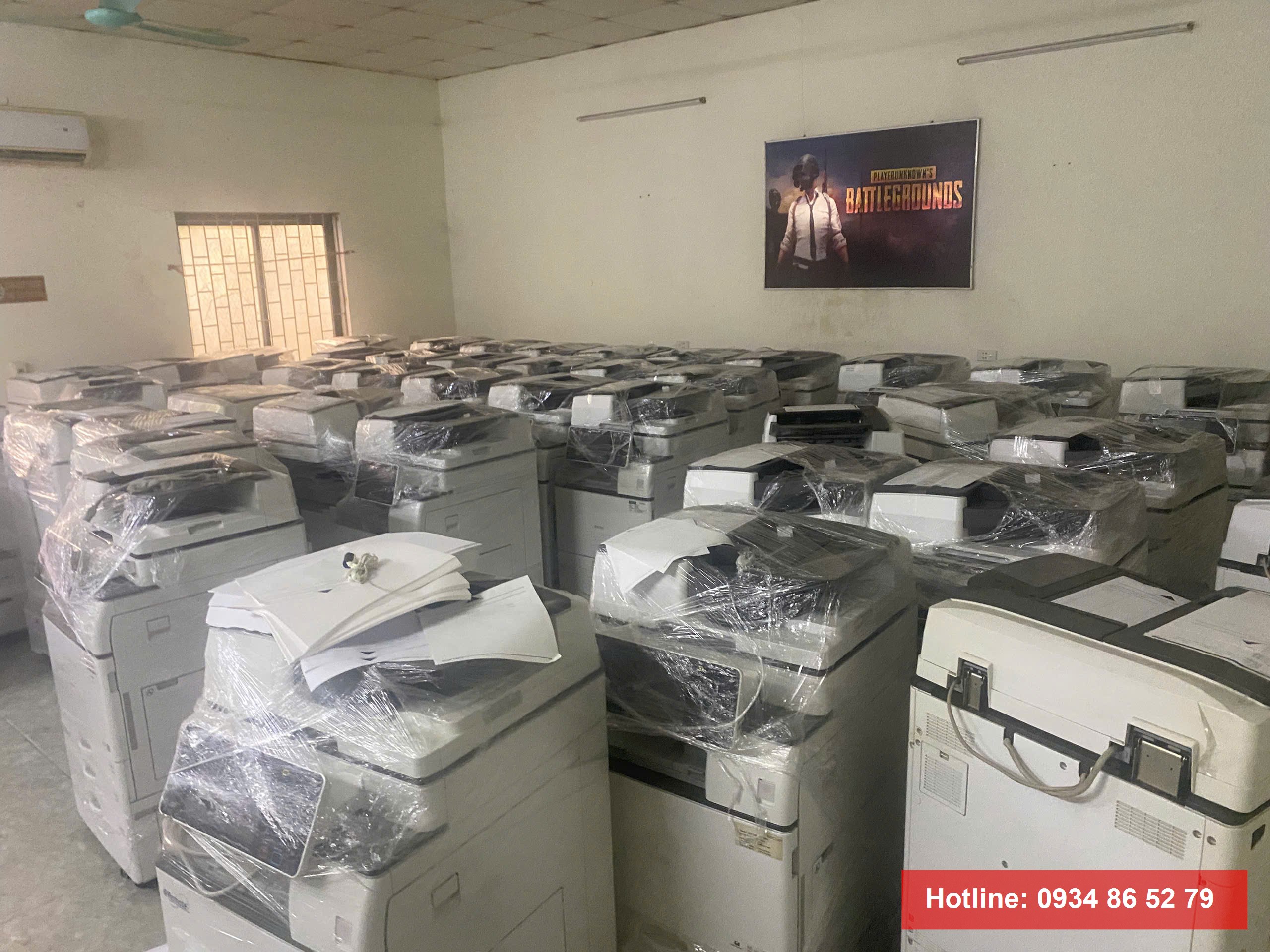 Kho máy phục vụ cho thuê máy photocopy tại Sơn Trà Đà Nẵng